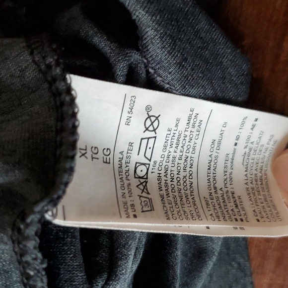 Old Navy Active core mens black short sleeve t-shirt, XL - Picture 10 of 12